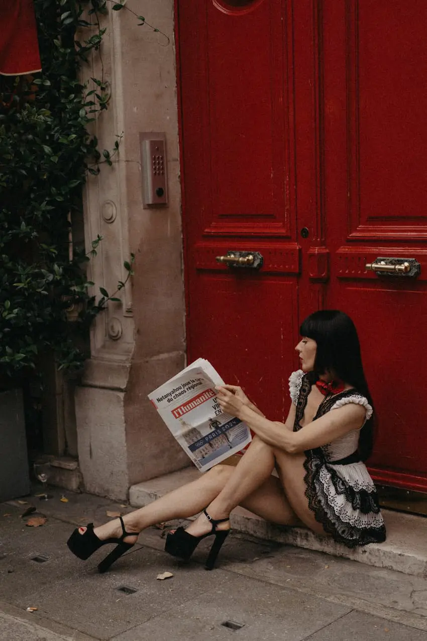 Shooting d'Inspiration : Runaway Bride par créatrice de mode et mannequin Veronika Jeanvie