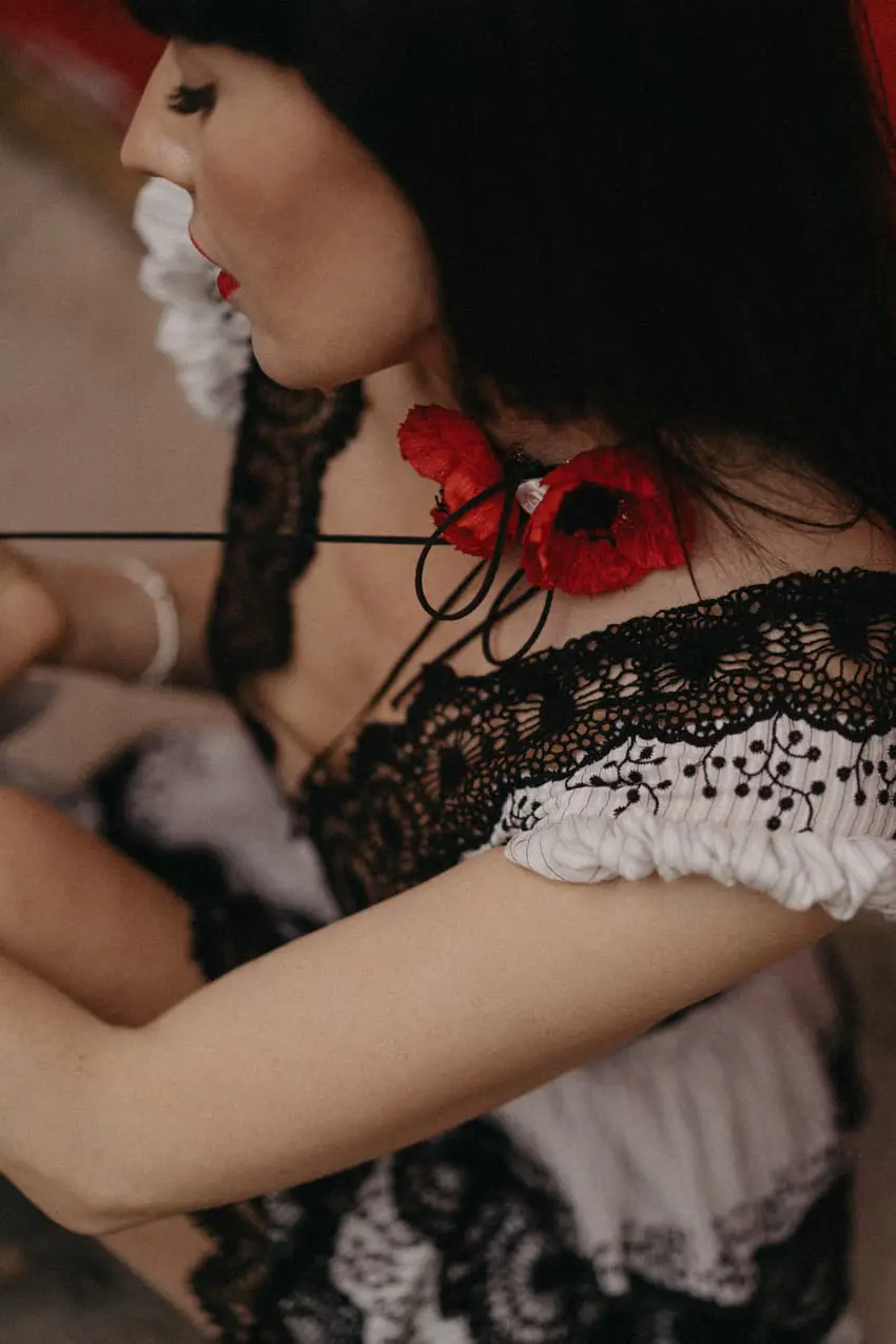 Shooting d'Inspiration : Runaway Bride par créatrice de mode et mannequin Veronika Jeanvie