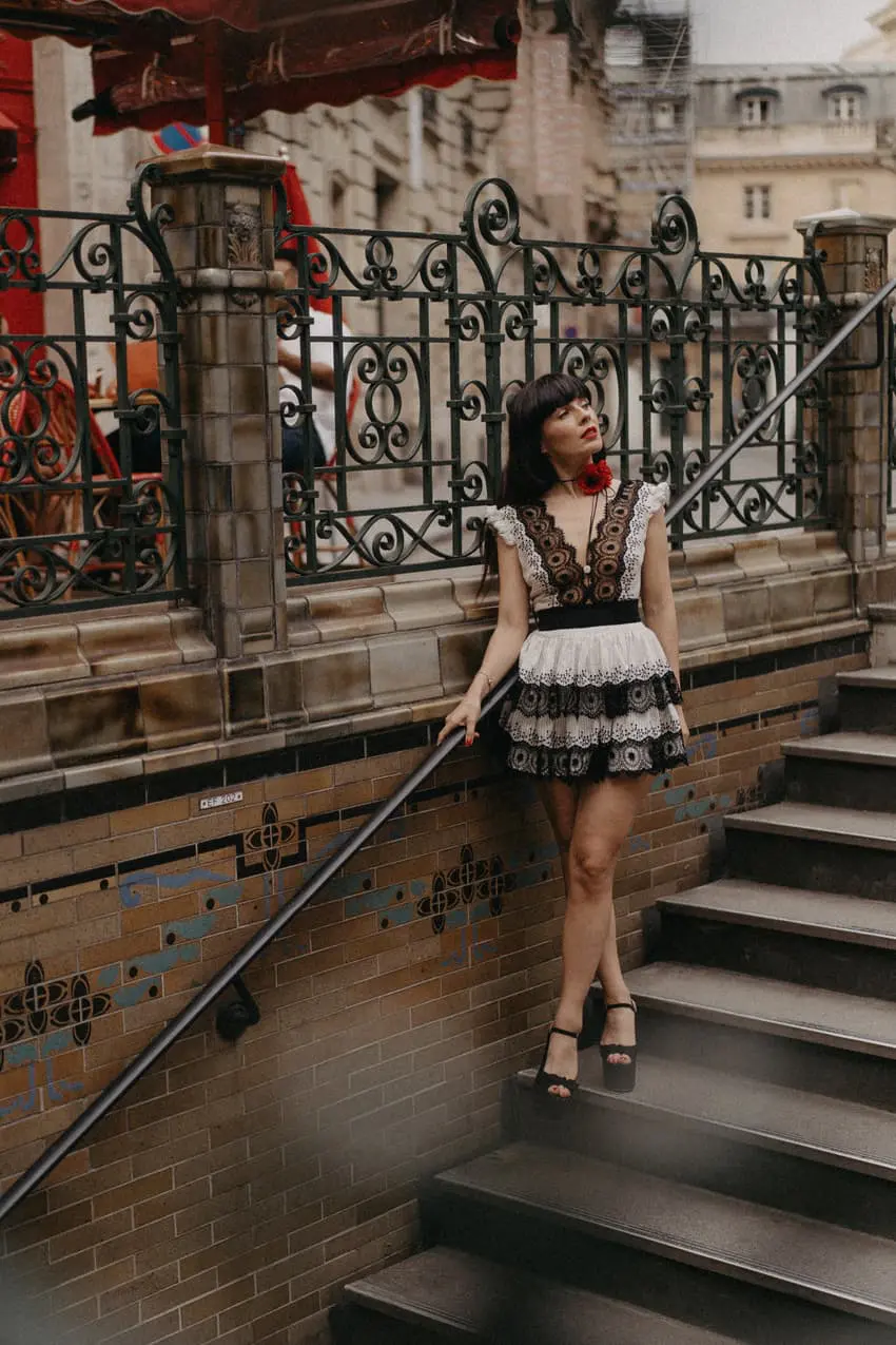 Shooting d'Inspiration : Runaway Bride par créatrice de mode et mannequin Veronika Jeanvie