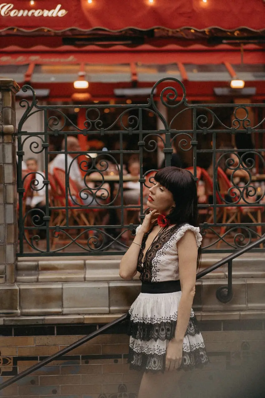 Shooting d'Inspiration : Runaway Bride par créatrice de mode et mannequin Veronika Jeanvie