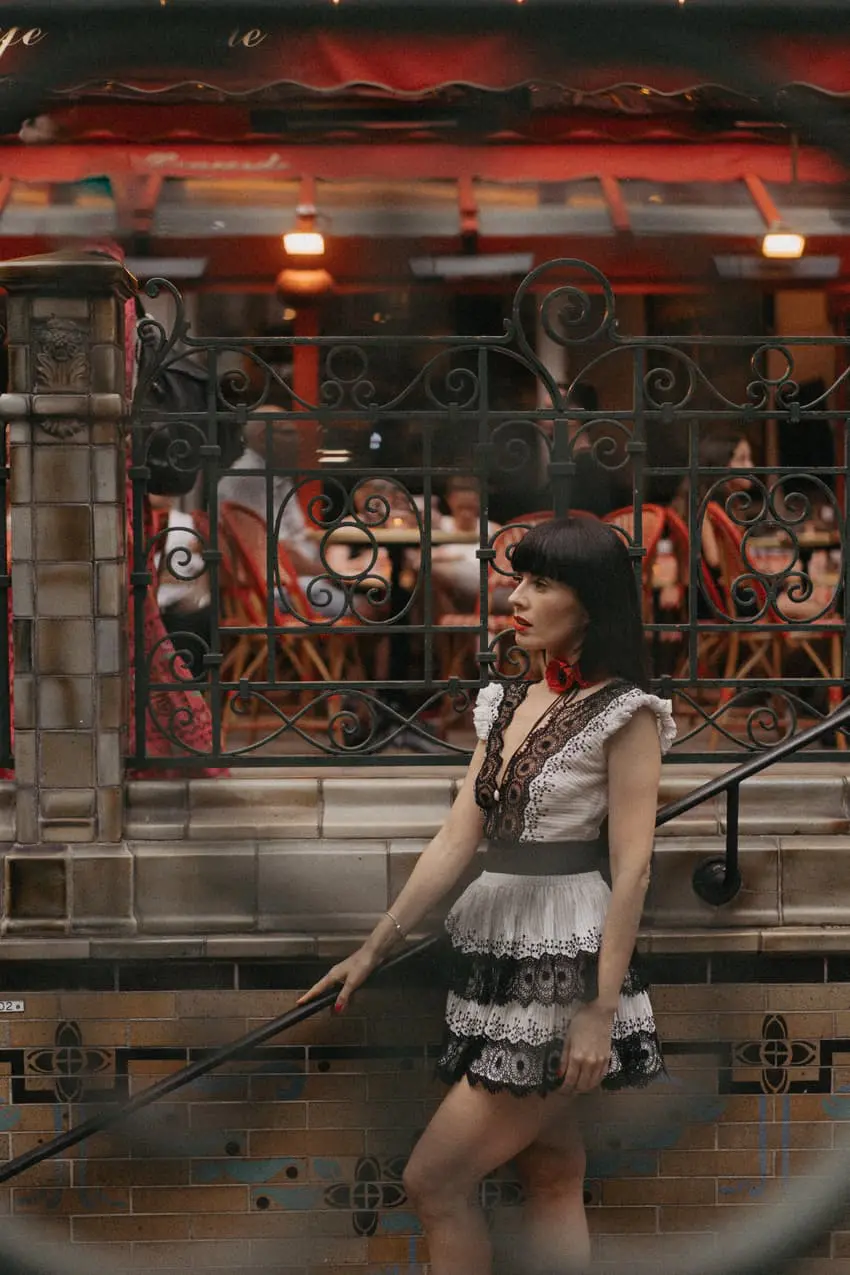 Shooting d'Inspiration : Runaway Bride par créatrice de mode et mannequin Veronika Jeanvie