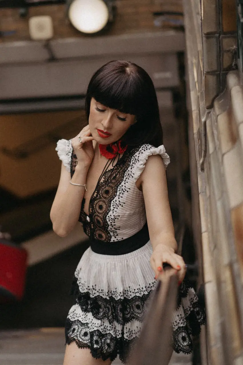 Shooting d'Inspiration : Runaway Bride par créatrice de mode et mannequin Veronika Jeanvie