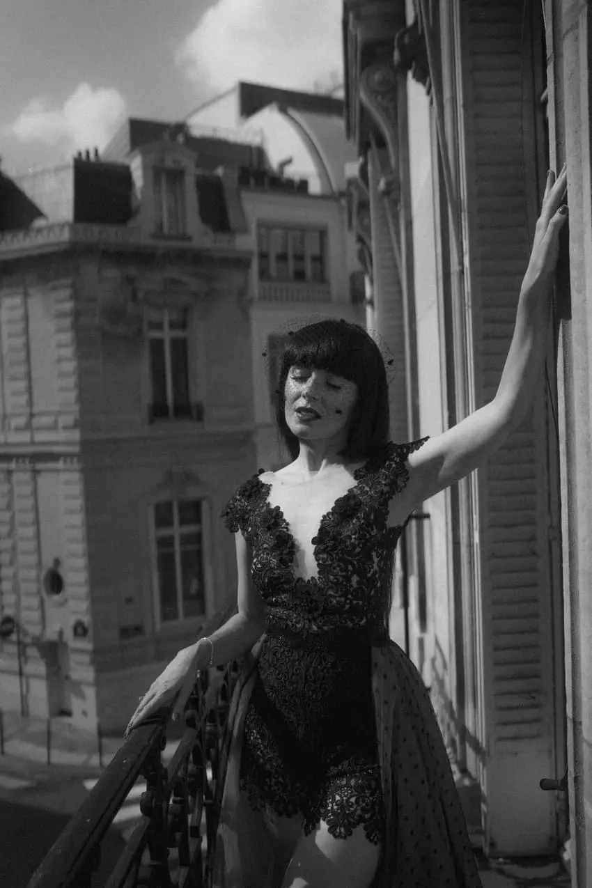 Shooting d'Inspiration : Runaway Bride par créatrice de mode et mannequin Veronika Jeanvie