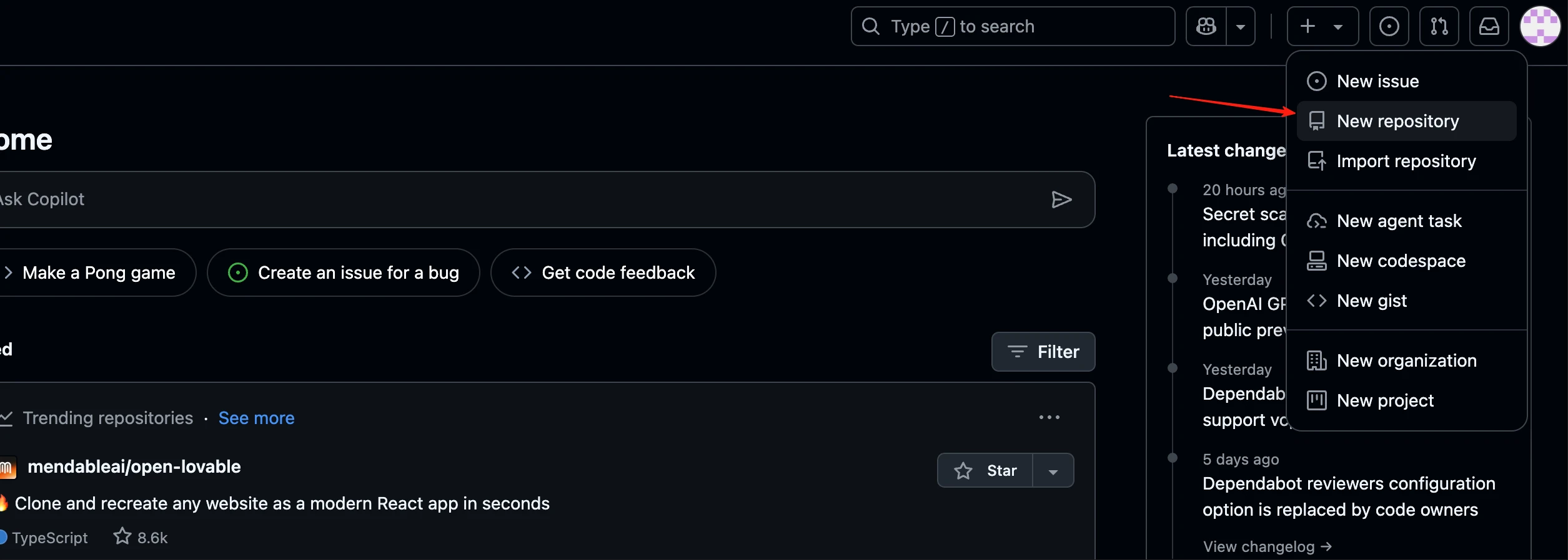 New repo