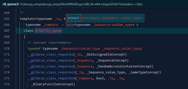 比较区只有strut定义