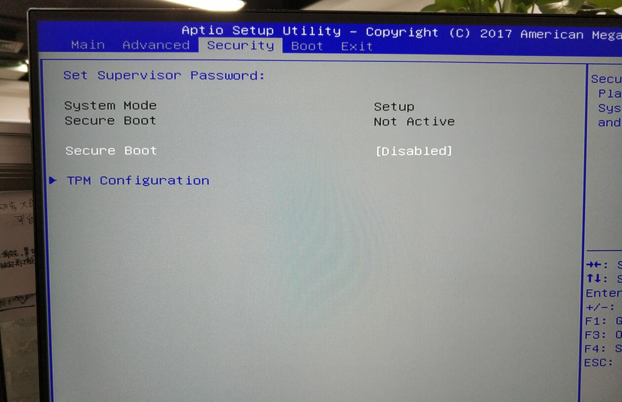 disable安全启动 https://cdn.jsdelivr.net/gh/wolfdan666/BlogPic/SSD/deepin/disable.jpg