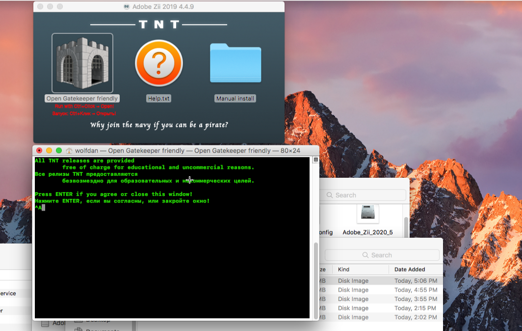 点击左边,在黑框中回车 https://cdn.jsdelivr.net/gh/wolfdan666/BlogPic/macOS/%E5%AE%89%E8%A3%85Adobe%E5%85%A8%E5%AE%B6%E6%A1%B6/%E7%82%B9%E5%87%BB%E5%B7%A6%E8%BE%B9%2C%E5%9C%A8%E9%BB%91%E6%A1%86%E4%B8%AD%E5%9B%9E%E8%BD%A6_20191103193917.png