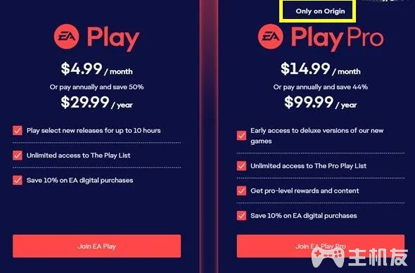 EA Play将登陆Steam平台 EA Play会员享有新游抢先试玩资格