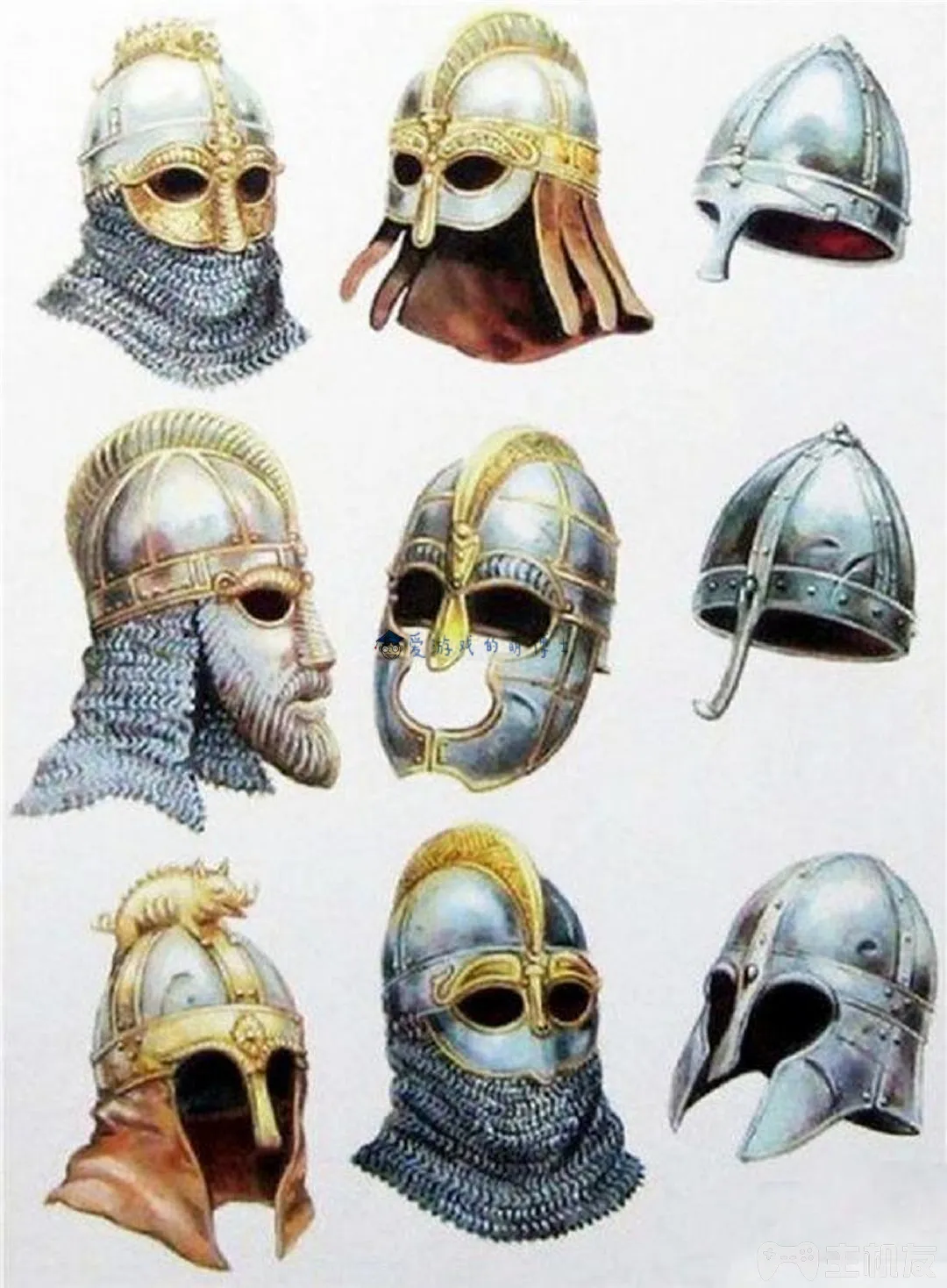 刺客信条英灵殿中的维京人装备考古 狂战士头盔上没有角