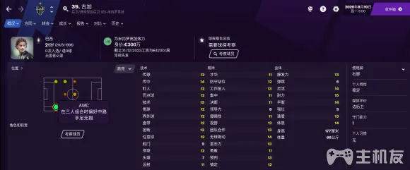 足球经理2021开局必签妖人 首选最强球员大全(16)