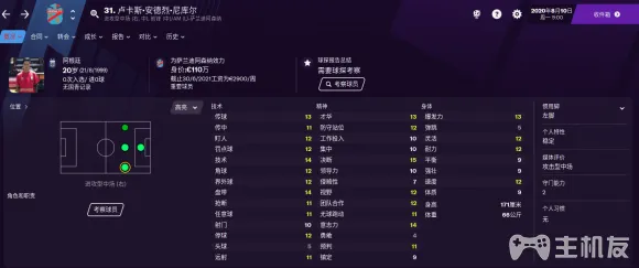 足球经理2021开局必签妖人 首选最强球员大全(27)