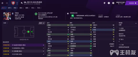 足球经理2021开局必签妖人 首选最强球员大全(30)