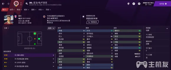 足球经理2021开局必签妖人 首选最强球员大全(35)