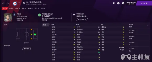 足球经理2021开局必签妖人 首选最强球员大全(37)