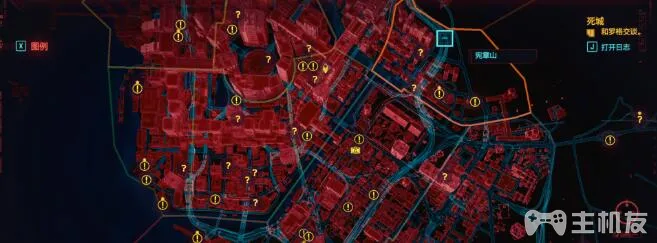赛博朋克2077地图任务点在哪 地图全任务点一览