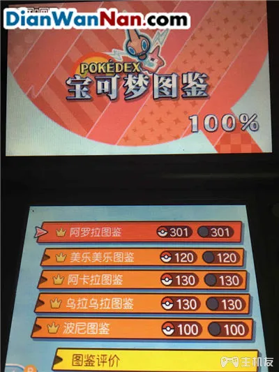 精灵宝可梦日月全图鉴收集完成之后,你会得到什么