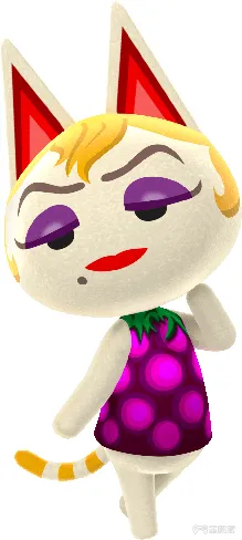 集合啦动物森友会村民中文图鉴 全居民动物资料图鉴（1-60）(47)