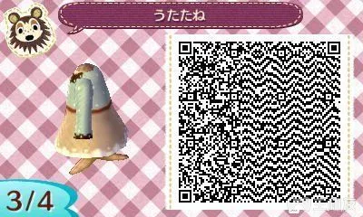 集合啦动物森友会QR二维码码扫描与导入衣服教程(2)