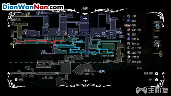 空洞骑士皇家水道地图攻略 附BOSS吸虫之母怎么打