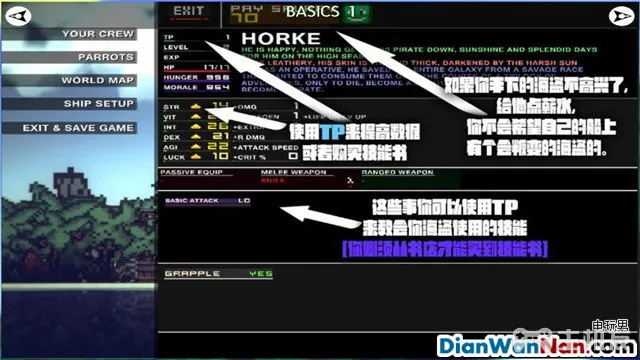 像素海盗 新手图文攻略大全 游戏系统教程(3)