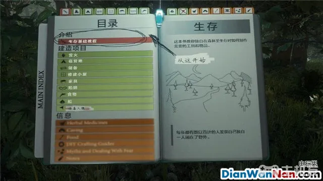 森林攻略 游戏系统教程详解 图文攻略大全(12)