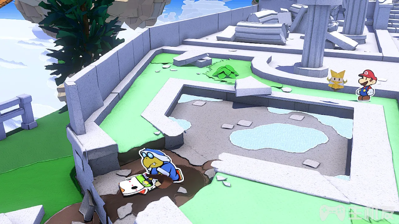 纸片马里奥折纸国王海洋塔3个宝珠在哪里获得