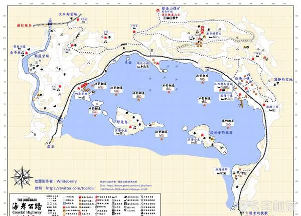 漫漫长夜全地图详细 漫漫长夜中文版全详细地图大全