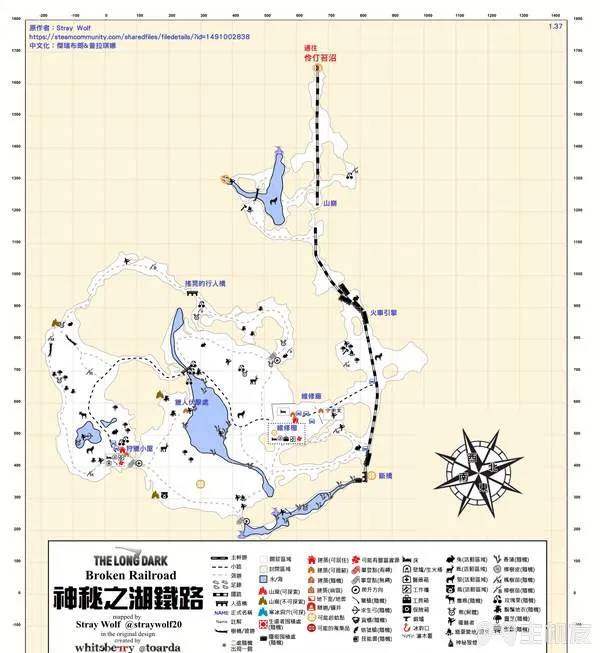 漫漫长夜全地图详细 漫漫长夜中文版全详细地图大全