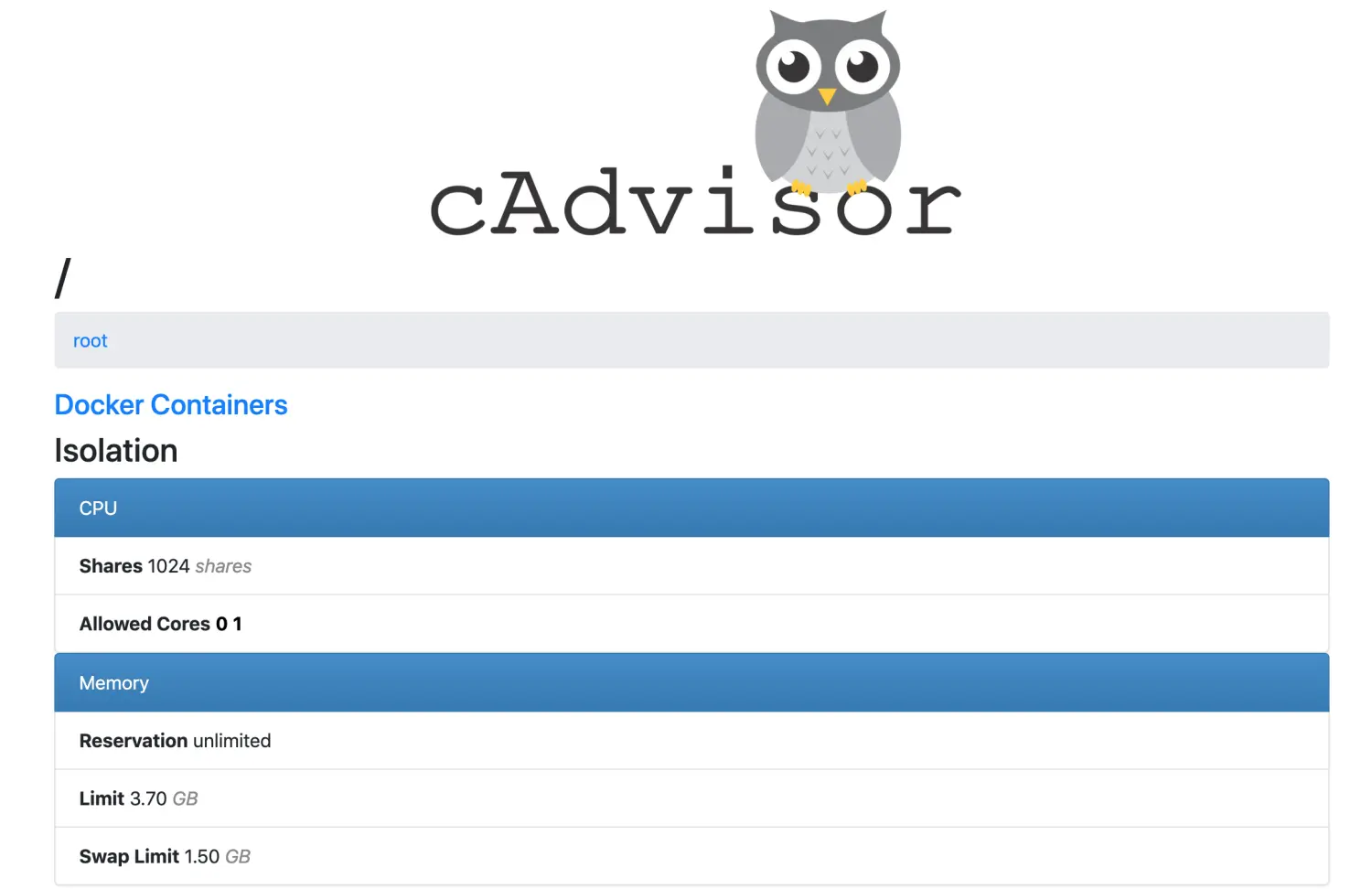 cAdvisor