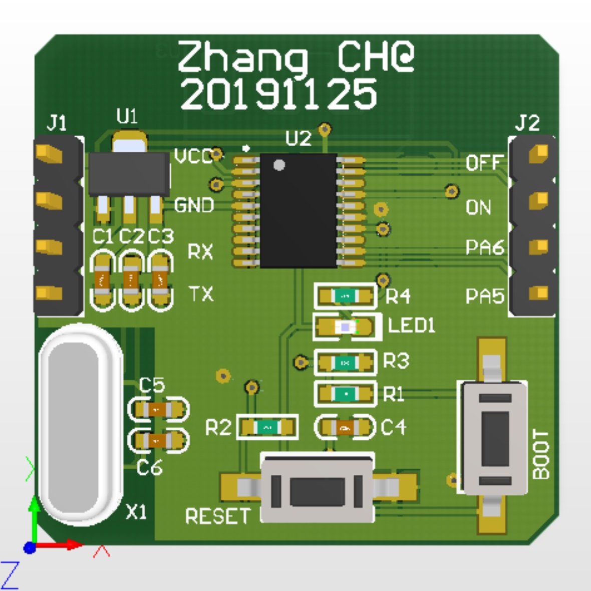 bluetooth-SecTry-PCB