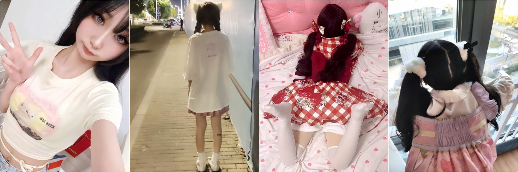 ✅极品白虎学妹！后入白嫩大屁股 简直了！萝莉美少女主动骑乘 紧致粉嫩小穴给骚逼干的淫水泛滥(11V)