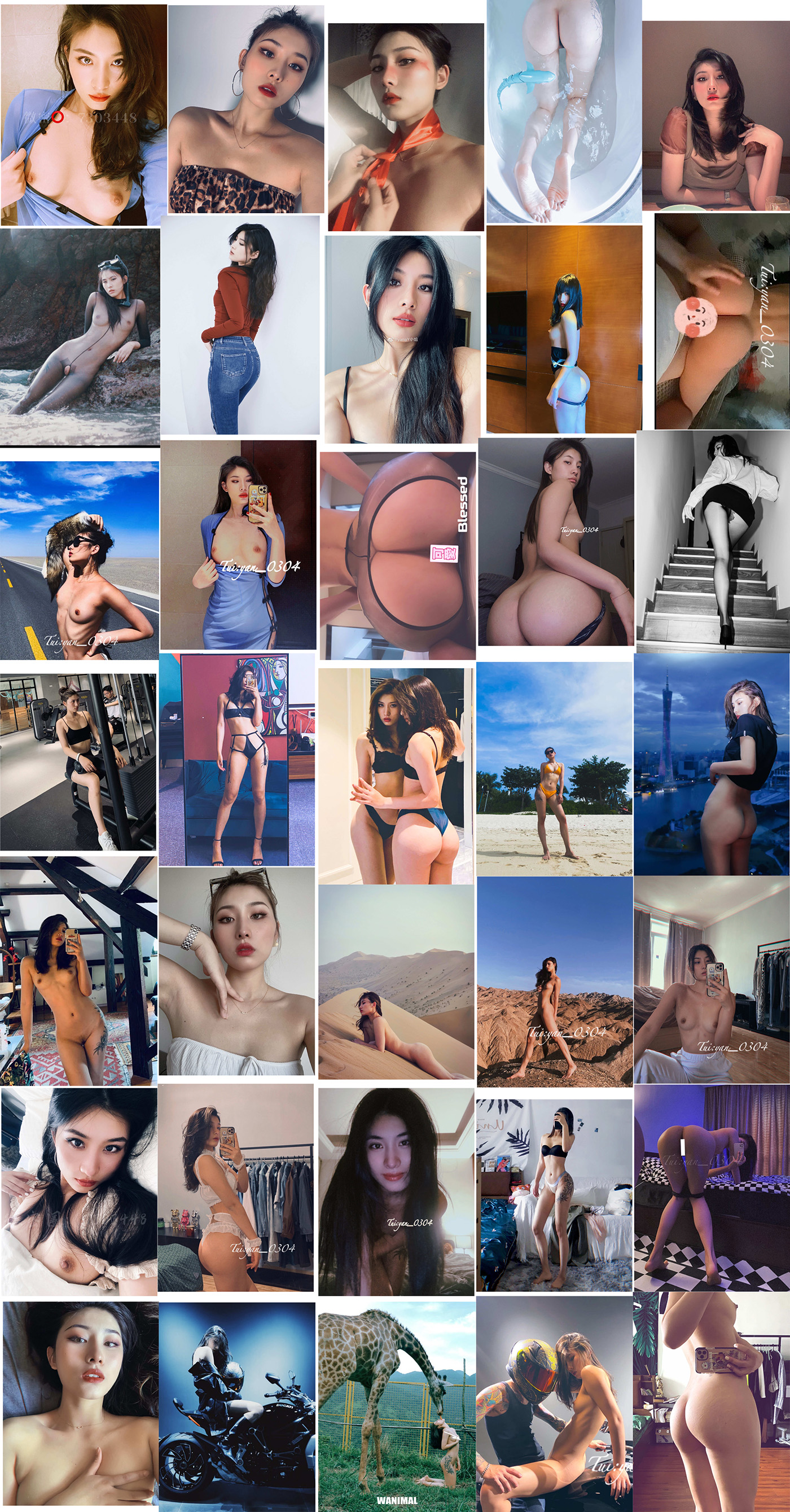 【顶级尤物大宝藏】yanaY小姐，身高172CM爱健身，超极品健康的翘臀！甜美又高级感十足的脸蛋儿，过千张大尺度自拍视频艺术照