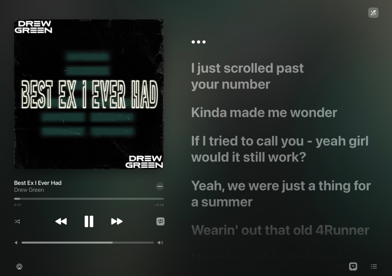 Creating a Custom Lyrics Display Widget in BetterTouchTool
