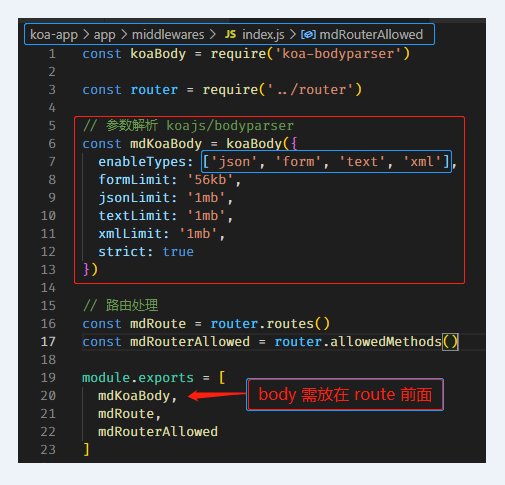koa-middleware-bodyparser