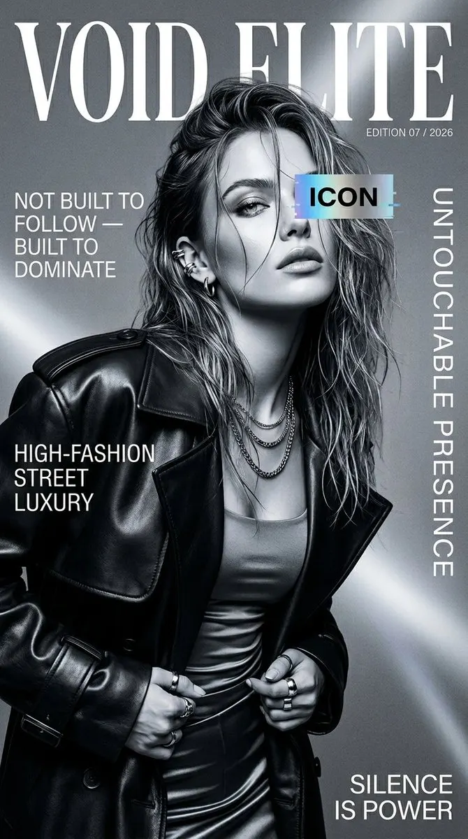 Monochrome Fashion Cover