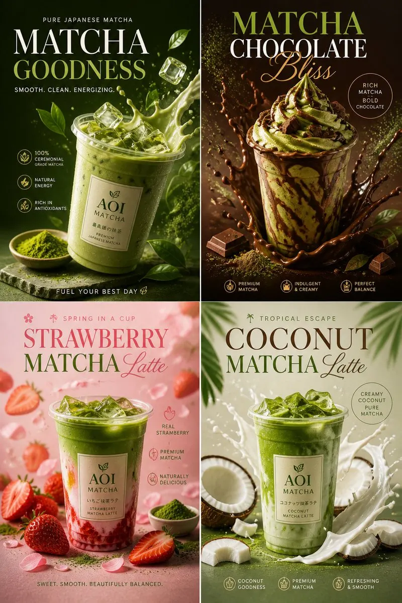 Luxury Food Poster Template