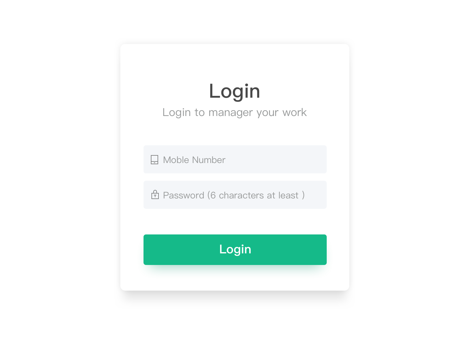 Login