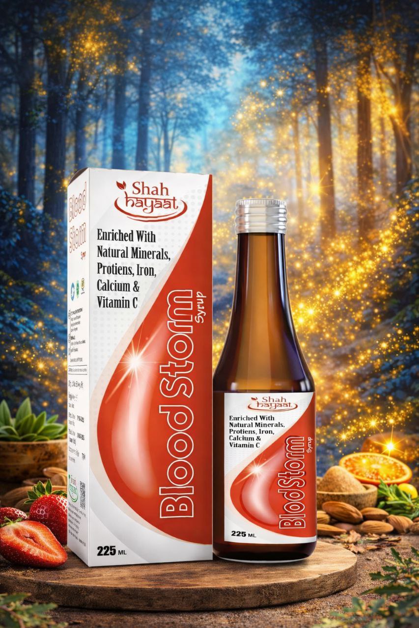 Blood Storm – Ayurvedic Blood & Energy | Shah Hayaat
