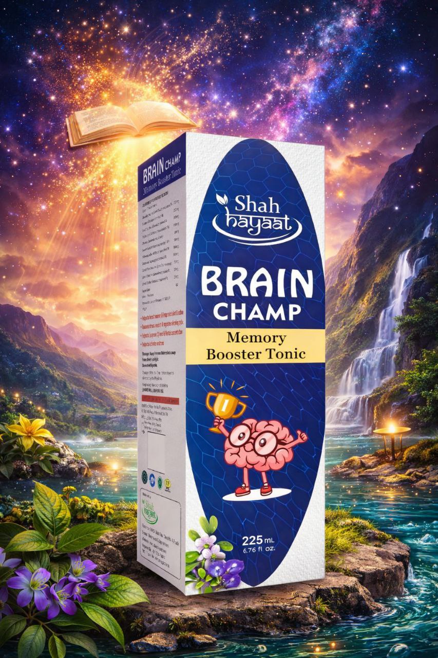 Brain Champ – Ayurvedic Brain & Focus | Shah Hayaat