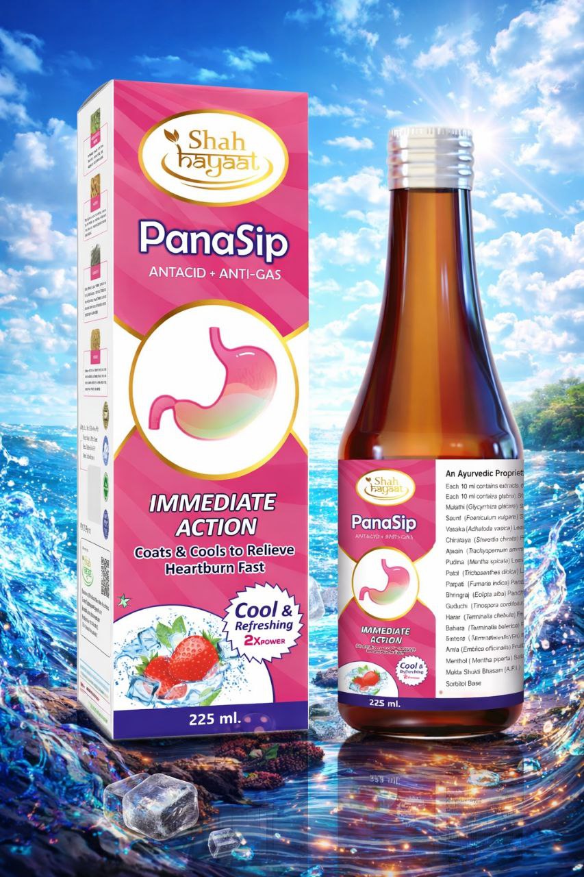 PanaSip – Ayurvedic Acidity Relief | Shah Hayaat
