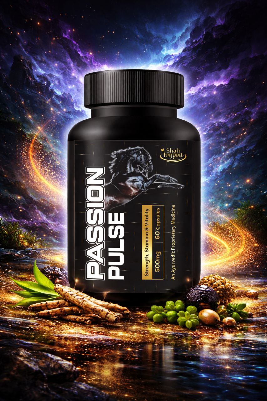 Passion Pulse – Ayurvedic Male Vitality | Shah Hayaat