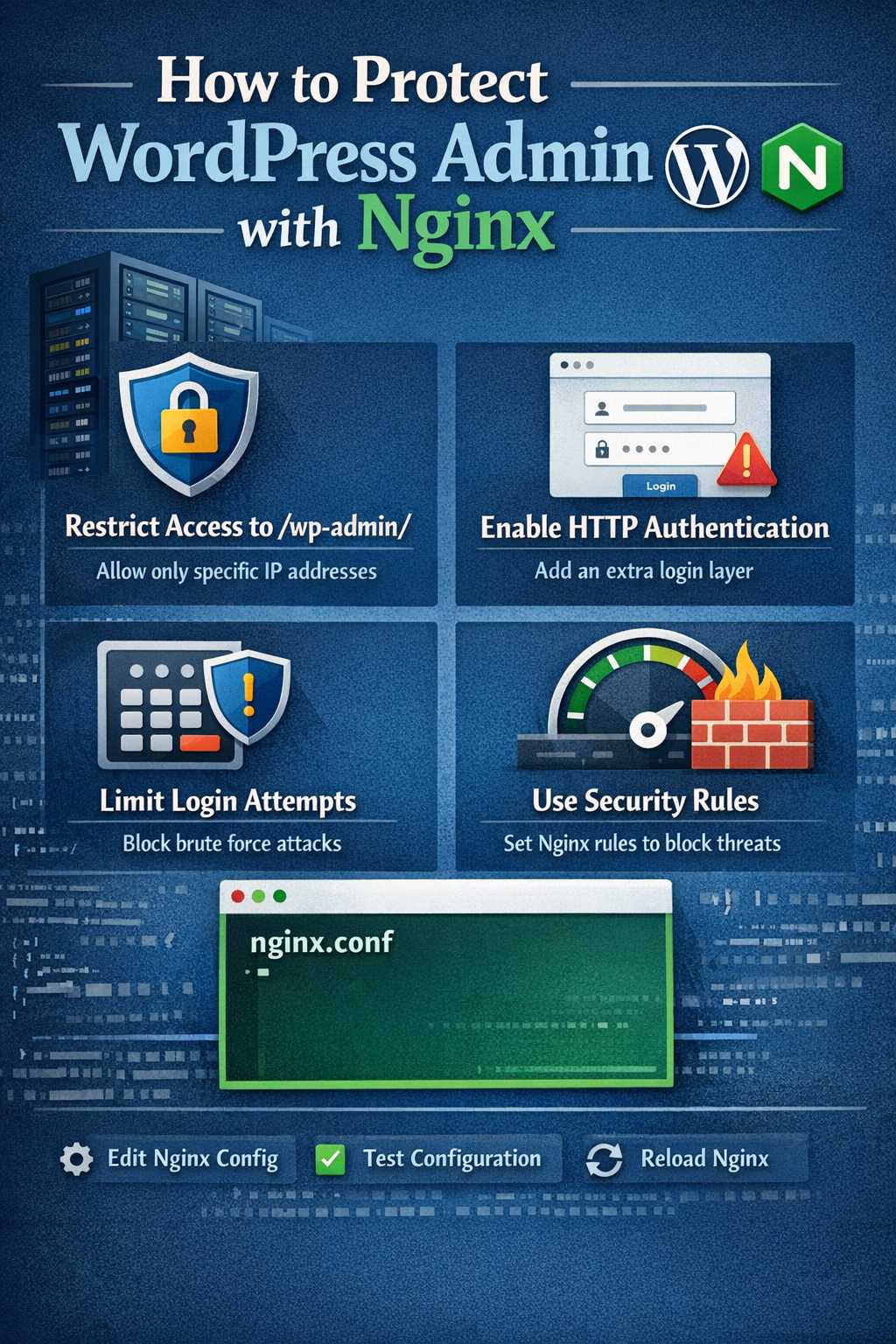 How to Protect WordPress Admin with Nginx