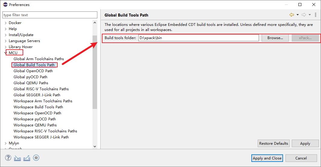 配置build工具地址