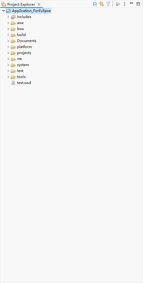 Eclipse视角下文件夹结构