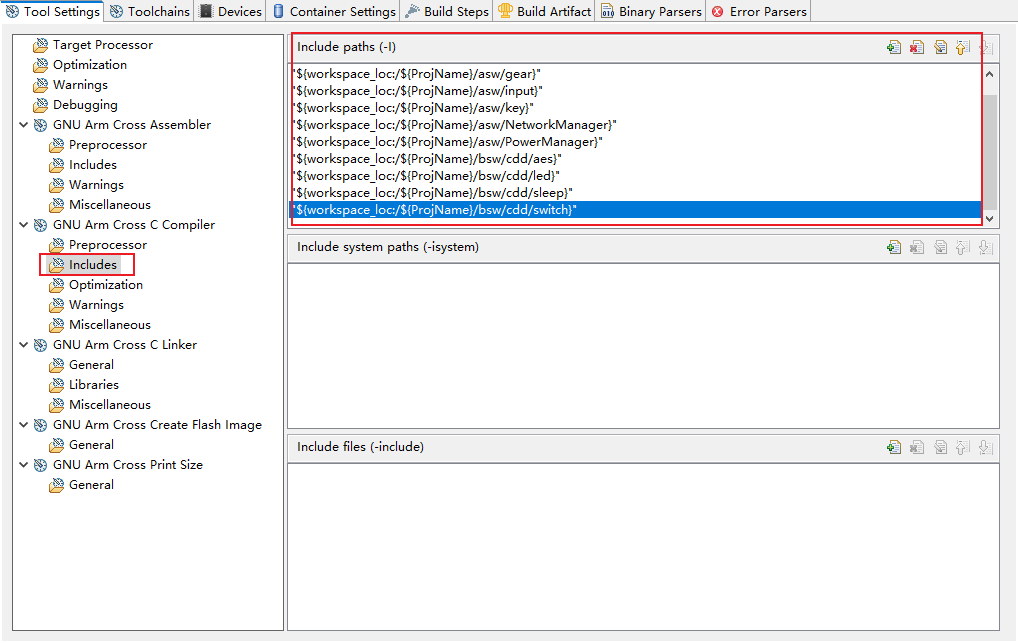 增加头文件路径
