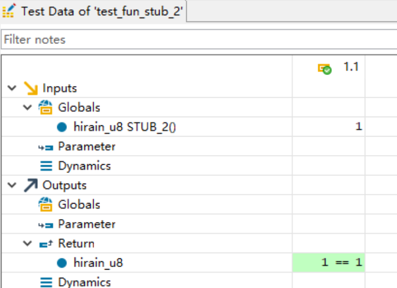 设置期待返回值