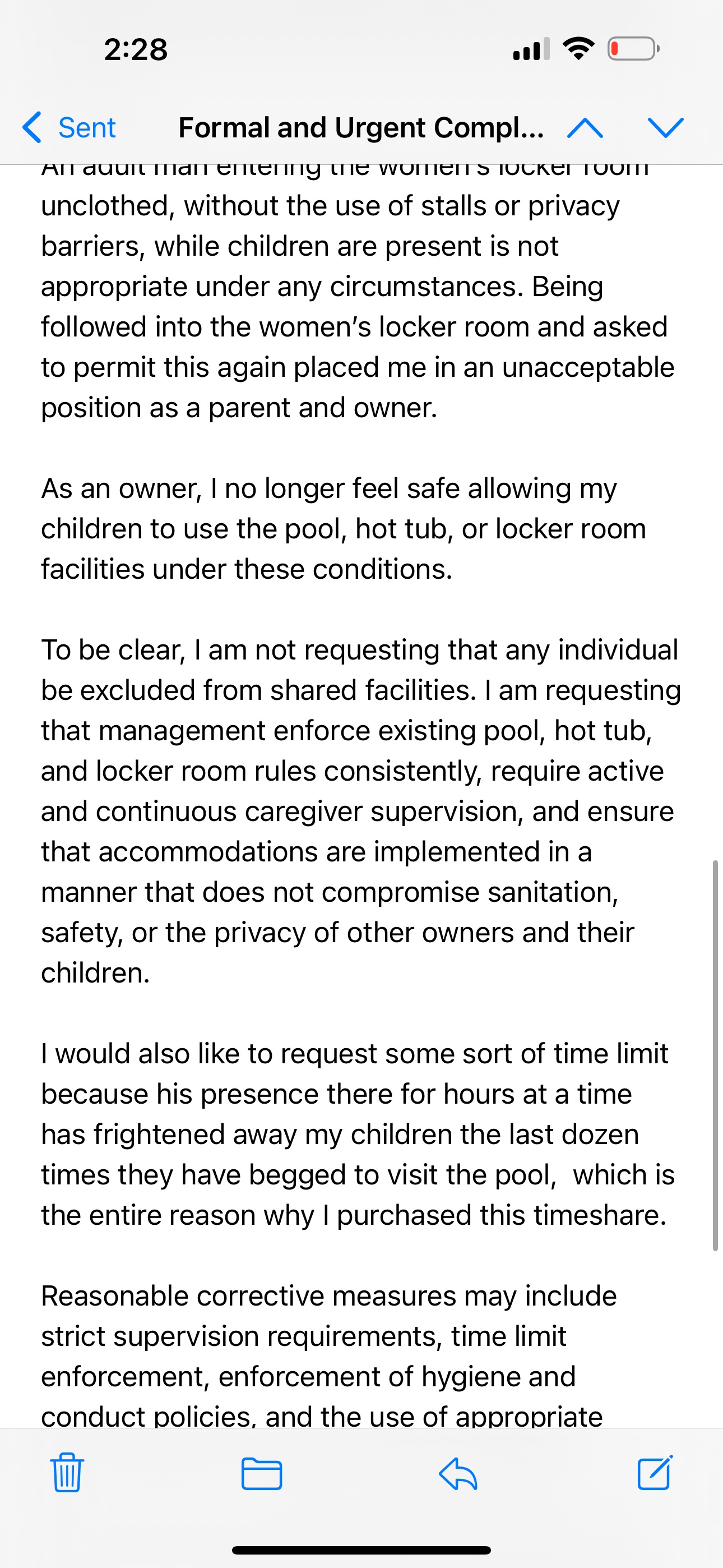 Community evidence for: AITAH for refusing to let a caregiver bring an adu