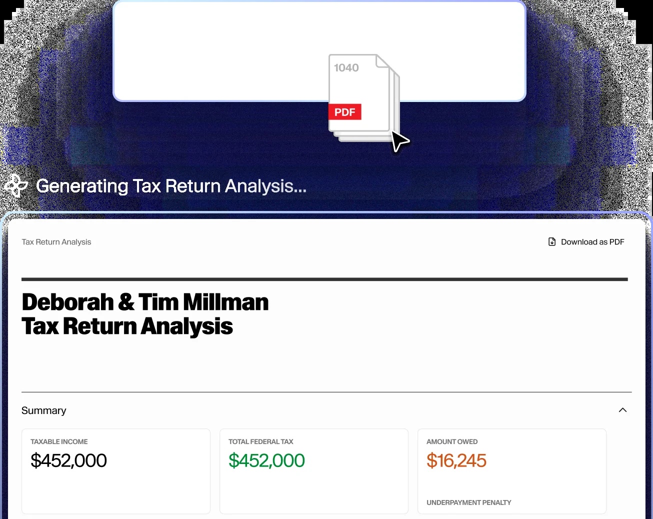 hazel ai tax planning