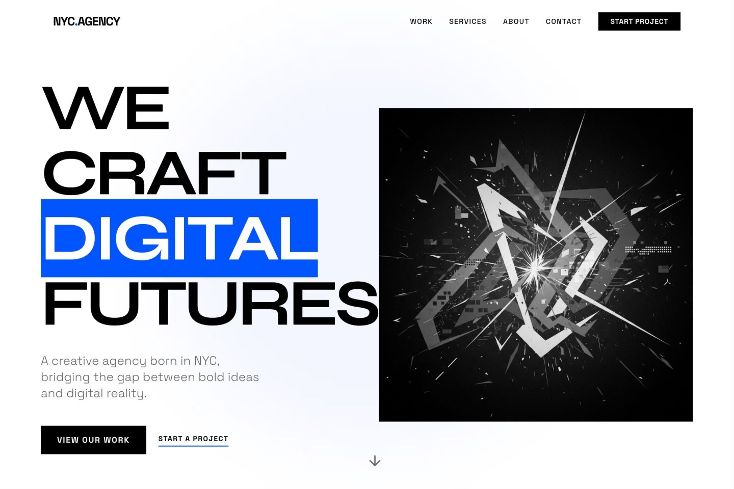 landing page screenshot 1