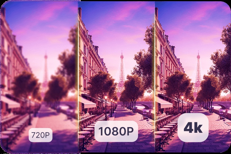 4k hd video quality illustration | 4k hd video qualitydeliver crisp, studio-level videos designed for binge-worthy viewing.